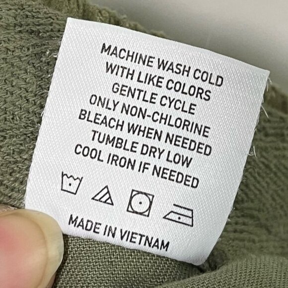 Todd Snyder Men’s Olive Green Drawstring Pants – Size Large - Picture 4 of 12